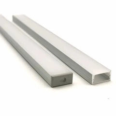 Vencha Lighting Lighting VCF019 Square Aluminium Profile with Diffuser - 1m Lights-For-You 5536030