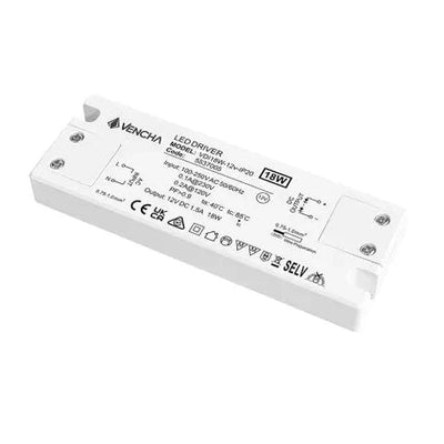 Vencha Lighting Lighting VDI18W 18w 12v IP20 LED Driver Lights-For-You 5537005