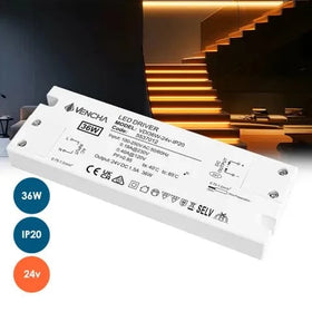 Vencha Lighting Lighting VDI36W 36w 24v IP20 LED Driver Lights-For-You 5537012
