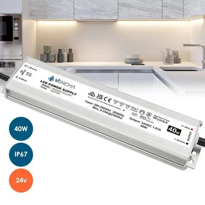 Vencha Lighting Lighting VDX40W 40w 24v IP67 LED Driver Lights-For-You 5537041