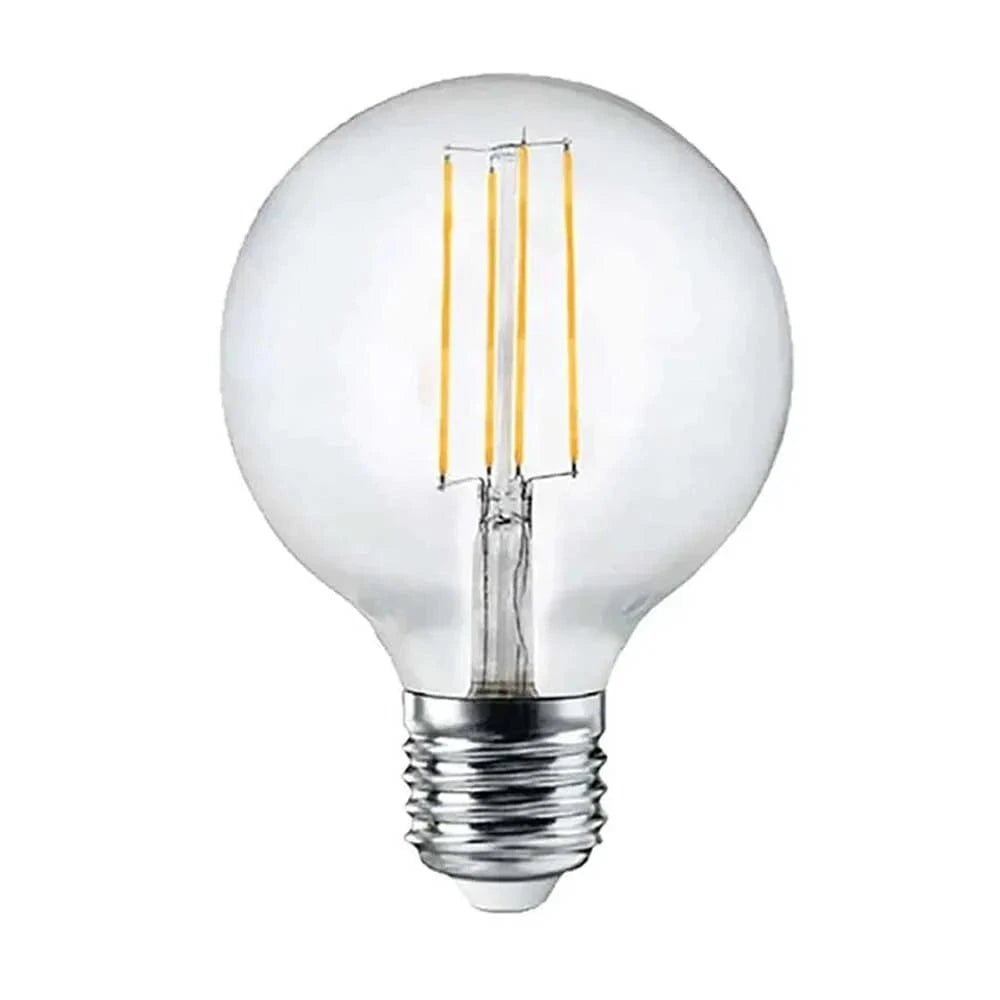 Vencha Lighting Lighting Vencha Lighting 6w LED E27 G125 Globe Warm White 3000k, Cool White 4500k Dimmable Lights-For-You 5520088W