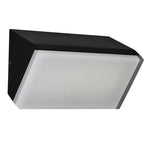 Vencha Lighting Outdoor Wall Lights Harrington Outdoor LED Wall Light 10w in Black Lights-For-You 5505082-BK-TC