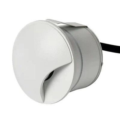 Vencha Lighting Outdoor Wall Lights Kroll 1 Outdoor LED Wall Light in Black or White Lights-For-You 5505091-12v-WH-3K