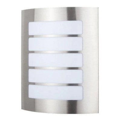 Vencha Lighting Outdoor Wall Lights Stark Outdoor LED Wall Light 14w 6000k in Stainless Steel or Black Lights-For-You 5505020