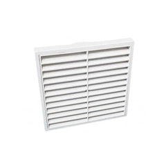 Ventair Accessories Square Fixed Louvre Grille Lights-For-You V100FL