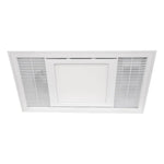 Ventair Bathroom Heaters Madrid 3-in-1 Ultra Low Profile Bathroom Lights-For-You MAD31FHLX