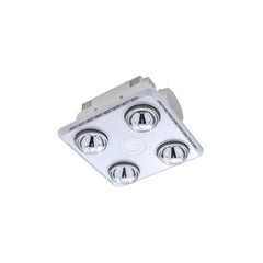 Ventair Bathroom Heaters Ventair Brook 4 Centre Downlight and Fan White Lights-For-You VHF4W
