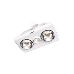 Ventair Bathroom Heaters Ventair Klein 2 Heat Lamps White Lights-For-You H2W