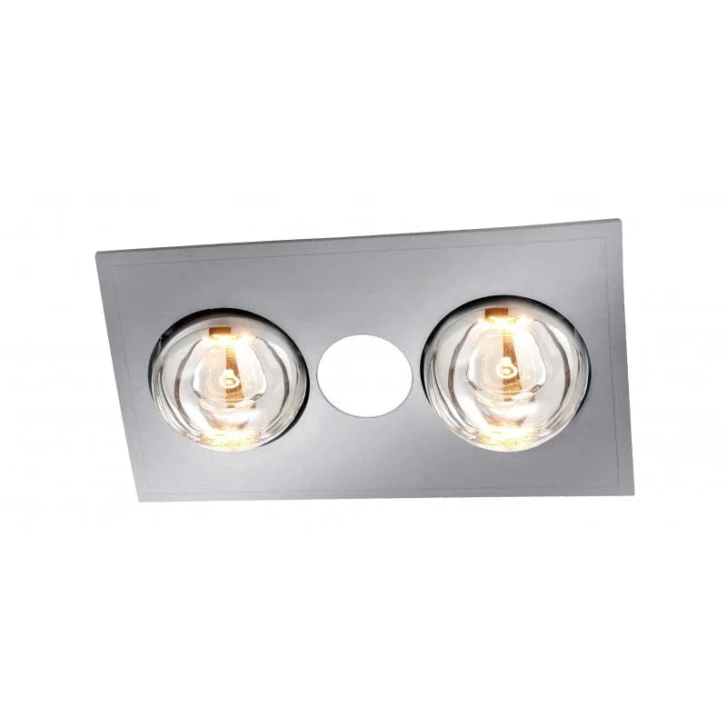Ventair Bathroom Heaters Ventair Myka 2 Heat Lamps Lights-For-You M2HDLXS