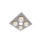 Ventair Bathroom Heaters Ventair Myka 4 Heat Lamps Lights-For-You M4HDLXS-1