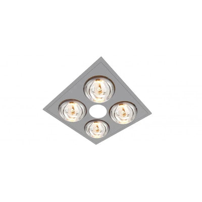 Ventair Bathroom Heaters Ventair Myka 4 Heat Lamps Lights-For-You M4HDLXS-1