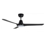 Ventair Ceiling Fans 50' Spyda EC Ceiling Fan Matt Black Lights-For-You SPYEC1253BL-L