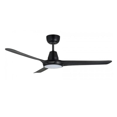 Ventair Ceiling Fans 50' Spyda EC Ceiling Fan Matt Black Lights-For-You SPYEC1253BL-L