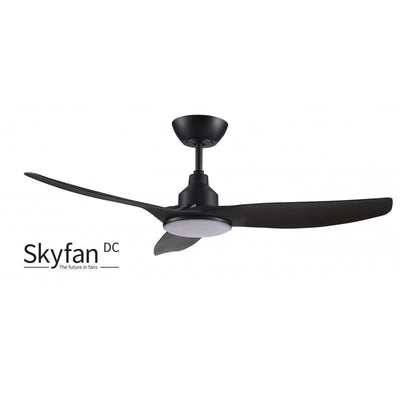 Ventair Ceiling Fans Ventair Skyfan 1300mm DC Ceiling Fan with 20W Tri Colour LED Light and Remote Lights-For-You SKY1303BL-L