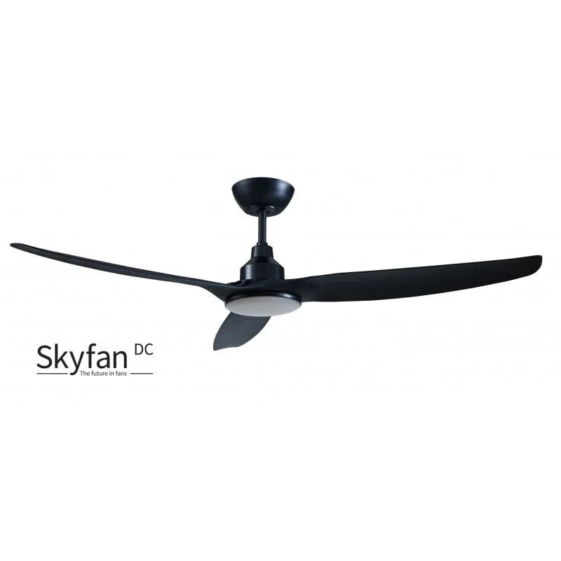 Ventair Ceiling Fans Ventair Skyfan 1500mm DC Ceiling Fan with 20W Tri Colour LED Light and Remote Lights-For-You SKY1503BL-L