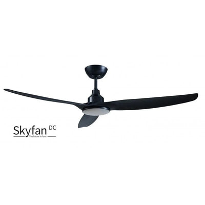 Ventair Ceiling Fans Ventair Skyfan 1500mm DC Ceiling Fan with 20W Tri Colour LED Light and Remote Lights-For-You SKY1503BL-L