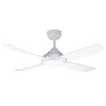 Ventair Ceiling Fans Ventair Spinika 52" Composite 4 Blades AC Ceiling Fan Lights-For-You SPN1304WH