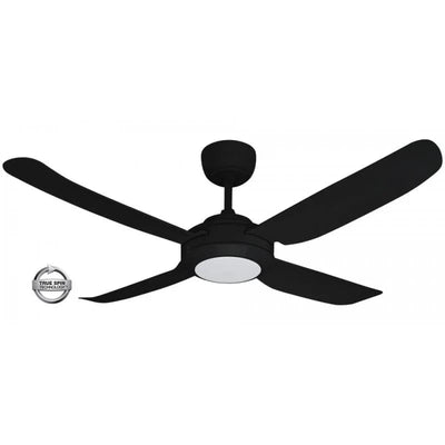 Ventair Ceiling Fans Ventair Spinika II 1300mm Ceiling Fan with LED Light Lights-For-You SPIN1304BL-L