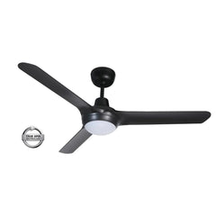 Ventair Ceiling Fans Ventair Spyda 1250mm 3 Blade Ceiling Fan with Light Lights-For-You SPY1253BL-L