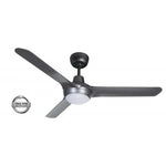 Ventair Ceiling Fans Ventair Spyda 1250mm 3 Blade Ceiling Fan with Light Lights-For-You SPY1253TI-L