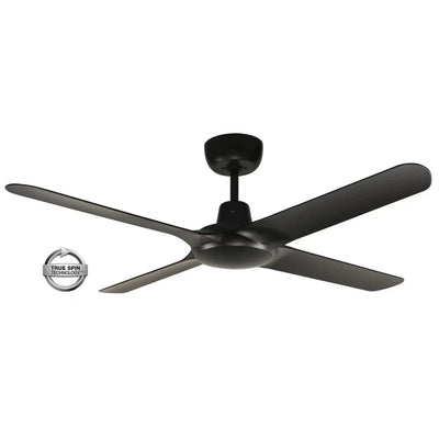 Ventair Ceiling Fans Ventair Spyda 1250mm 4 Blade Ceiling Fan Lights-For-You SPY1254BL