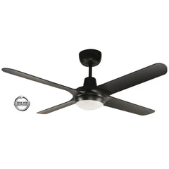 Ventair Ceiling Fans Ventair Spyda 1250mm 4 Blade Ceiling Fan witth Light Lights-For-You SPY1254BL-L