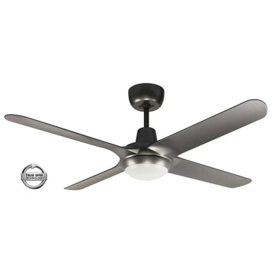 Ventair Ceiling Fans Ventair Spyda 1250mm 4 Blade Ceiling Fan witth Light Lights-For-You SPY1254TI-L