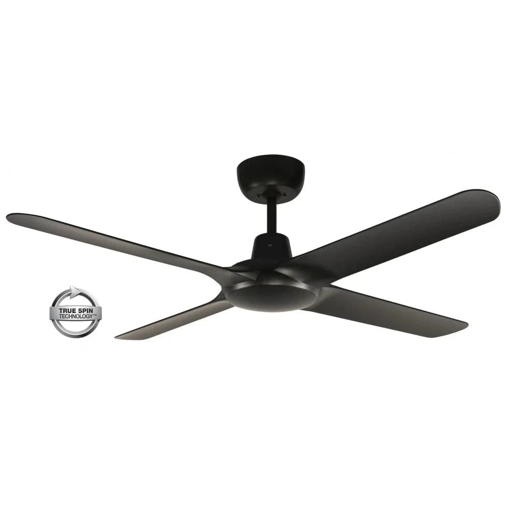 Ventair Ceiling Fans Ventair Spyda 1400mm 4 Blade Ceiling Fan Lights-For-You SPY1424BL