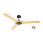 Ventair Ceiling Fans Ventair Spyda 1570mm 3 Blade Ceiling Fan Lights-For-You SPY1573NBAM