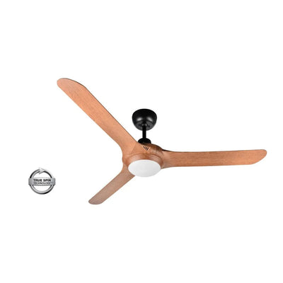 Ventair Ceiling Fans Ventair Spyda 1570mm 3 Blade Ceiling Fan with Light Lights-For-You SPY1573TK-L