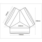 Ventair Duct Connector Duct Connector Ventair Lights-For-You V150Y