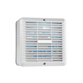 Ventair Exhaust Fans 670/1020m³/h Ventair Commercial Auto Shutter Window Fan - Standard Switch in White - FAN0519, FAN0521 Lights-For-You FAN0519
