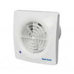 Ventair Exhaust Fans Simply Quiet 125 Wall/Ceiling Exhaust Fan in White Lights-For-You VASF125B