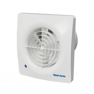 Ventair Exhaust Fans Simply Quiet 125 Wall/Ceiling Exhaust Fan in White Lights-For-You VASF125B