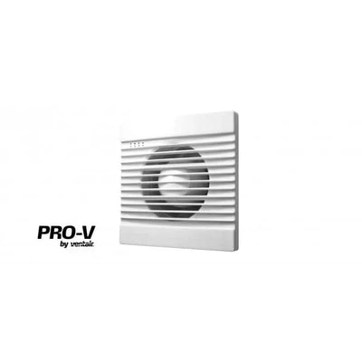 Ventair Exhaust Fans Ventair 150 Slimline PRO-V Wall/Ceiling Exhaust Fan White Lights-For-You VSLF150