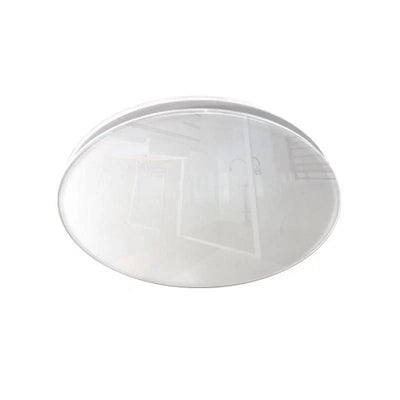 Ventair Fascia Glass Panel Round Fascia To Suit Lights-For-You ABGGP200WH-RD