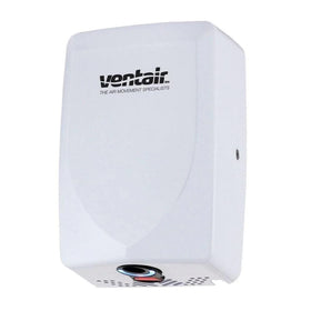 Ventair Lighting Thin Dry Wall Hand Dryers 600w in Black, Brushed Chrome or White Lights-For-You THINHDWH