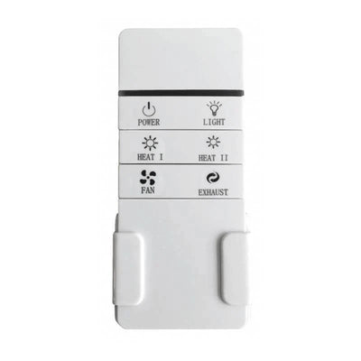 Ventair Remote Control Universal Bathroom Remote Control in White Ventair - VUBHR Lights-For-You VUBHR