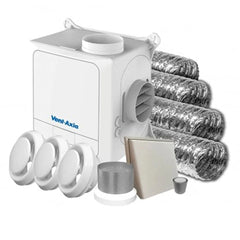 Ventair Ventilation Unit Vent-Axia Multivent Plus Kit - Mechanical Extraction Ventilation White Lights-For-You VMEV-KIT