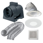 Ventair Premium Inline Exhaust Kit Exhaust Fan