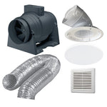 Ventair Premium Inline Exhaust Kit Exhaust Fan